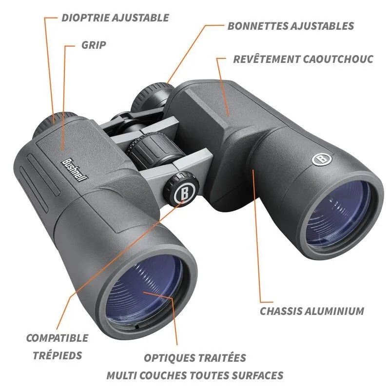 Binocolo Bushnell powerview 2 12x50 mm (nero)