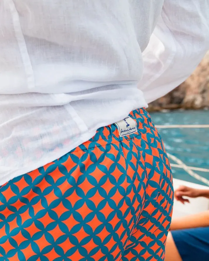 COSTUME MARE E PISCINA Uomo GASSA D'AMANTE AMALFI 100100102 ARANCIONE