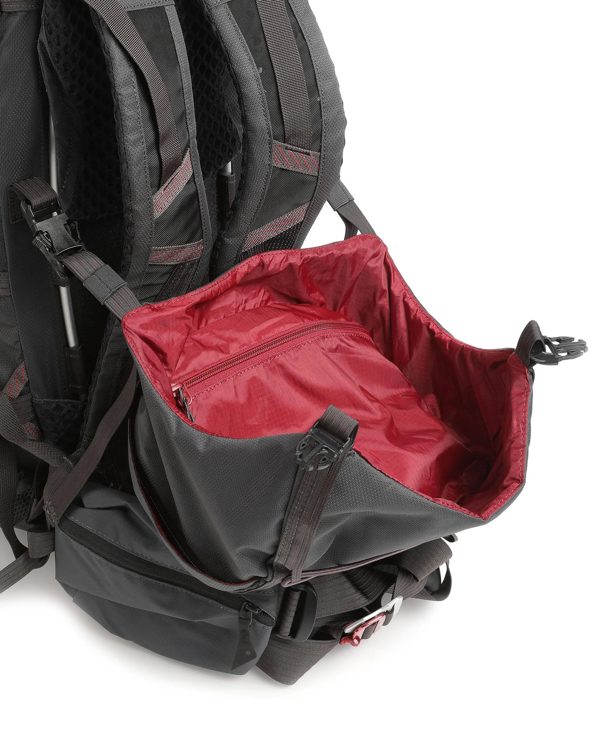  Klättermusen Bergelmer 30L Zaino montagna poliammide riciclato grigio scuro  