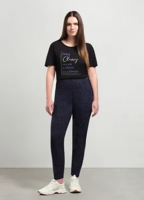 ROSA THEA  Leggings in cotone stretch donna curvy