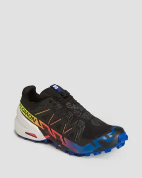 Scarpe da trail da uomo Salomon Speedcross 6 GTX L47202300-black-surf-the-web-safety-yellow