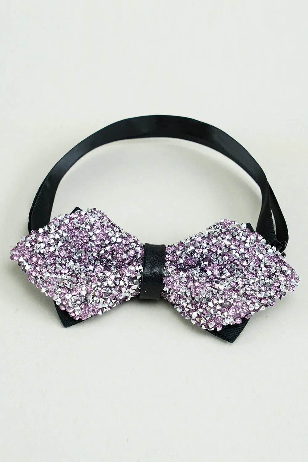 Strass neri Papillon regolabili per feste